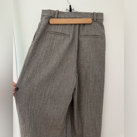 Women’s Tweed wide leg trousers - Picture 4 of 5